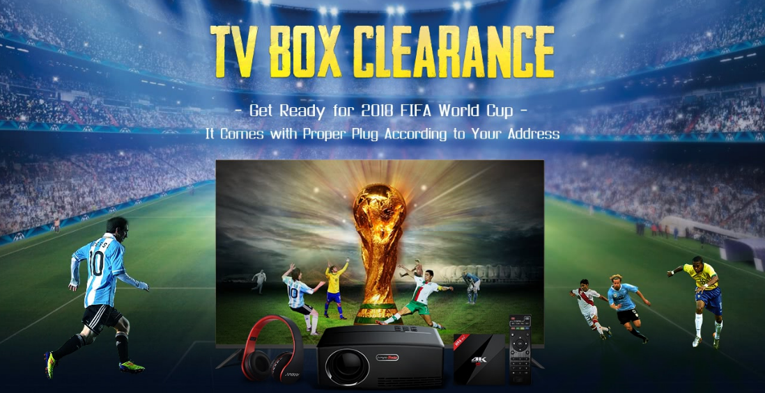2018 Android TV Box Clearance, CN, US, DE, UK Warehouse with Big discount