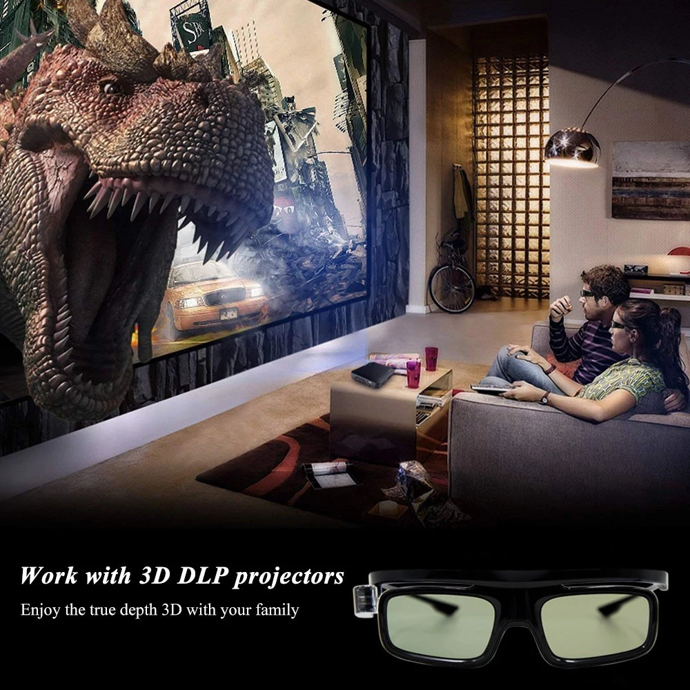 GL1800 Projector 3D Glasses