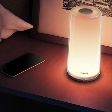 Philips Zhirui bedside lamp lights